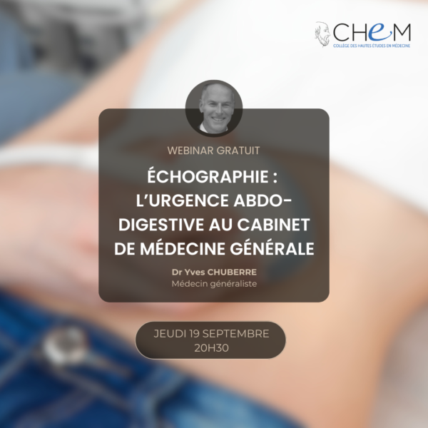 Échographie : l'urgence abdo-digestive au cabinet de médecine générale