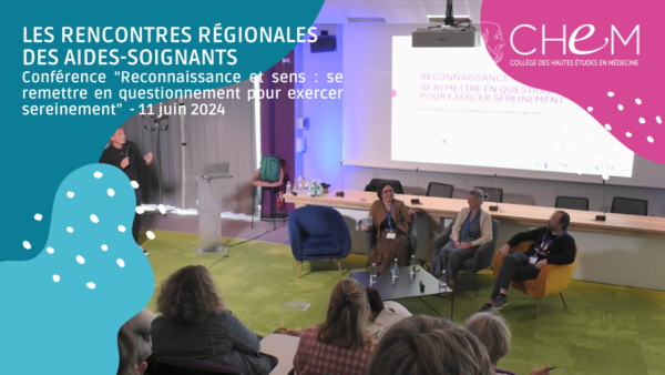 Reconnaissance et sens : se remettre en questionnement pour exercer sereinement, une conférence animée par Arnaud GAUTIER, cadre supérieur de santé, pour les Rencontres Régionales des aides-soignants 2024